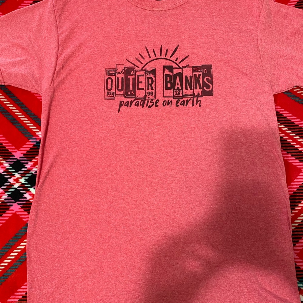 Outer Banks!! Hand made Sublimation t- shirt